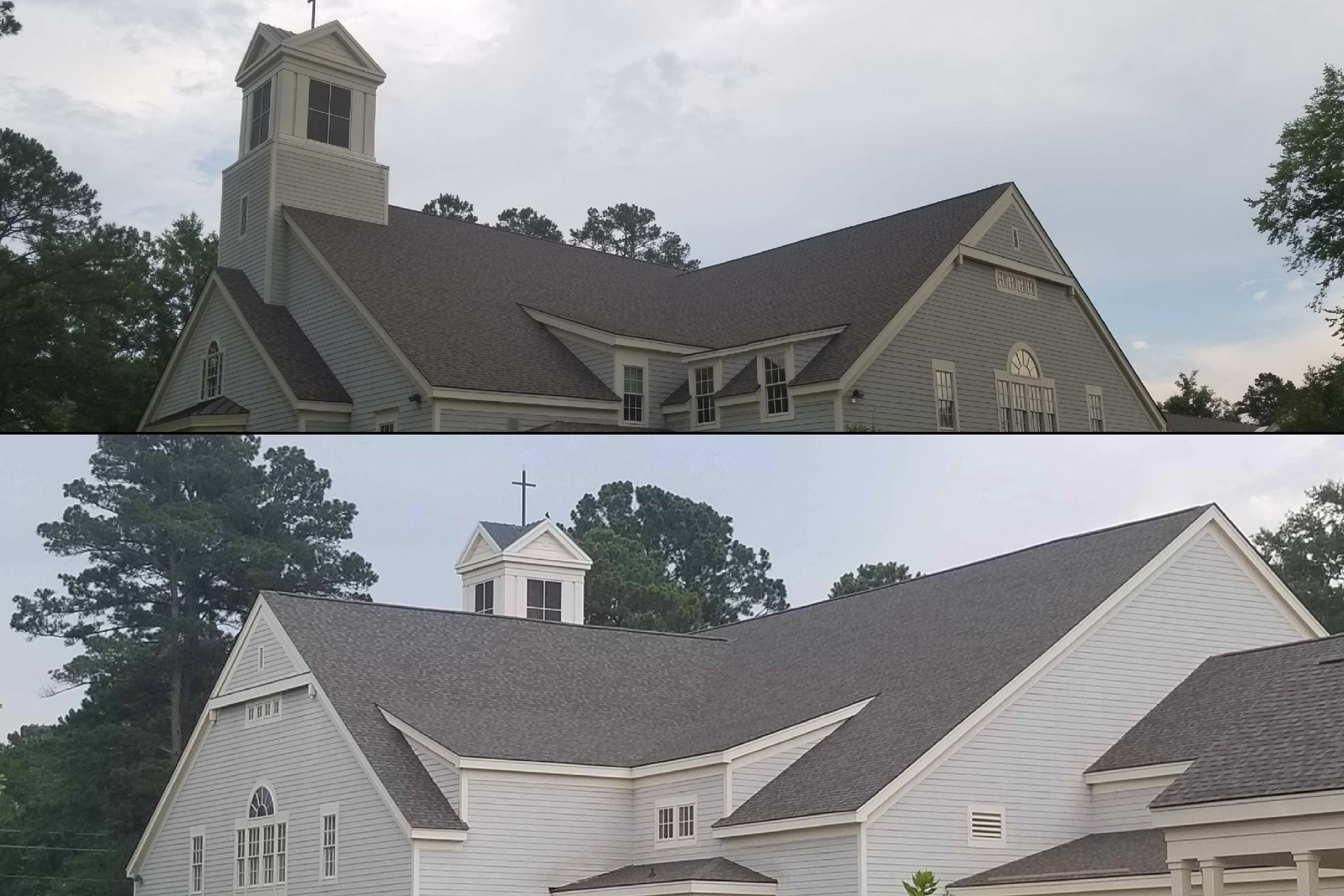 Full Roof Replacement for Church at Sandhurst